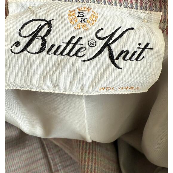 VTG Butte Knit Blazer Jacket Women Large Knit Business Cozy Neutral Minimalistic - Picture 3 of 14